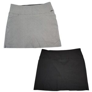 SC & CO Sportswear Skorts XXL Black Lot 2 Mini Skirts Pickleball Tennis Golf